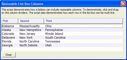 Xd List Box Resizable A